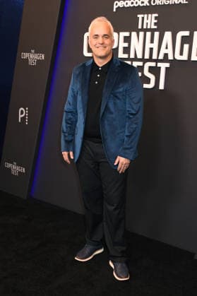 NEW YORK, NY- DECEMBER 16: Thomas Brandon at at the special screening of Peacock™s The Copenhagen Test on December 16, 2025 at The Whitby Hotel in New York City. Copyright: xMediaPunchx