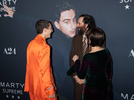 Red carpet for the New York premiere of A24 s Marty Supreme Featuring: Timothee Chalamet, Josh Safdie, Fran Drescher Where: New York, New York, United States When: 16 Dec 2025 Credit: Janet Mayer INSTARimages.com EDITORIAL USE ONLY. NOT FOR USE BY NEWSPAPERS BASED IN THE UK. Copyright: xx instar55342419