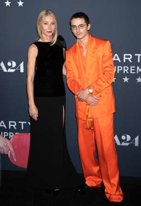 Red carpet for the New York premiere of A24 s Marty Supreme Featuring: Gwyneth Paltrow, Timothee Chalamet Where: New York, New York, United States When: 16 Dec 2025 Credit: Janet Mayer INSTARimages.com EDITORIAL USE ONLY. NOT FOR USE BY NEWSPAPERS BASED IN THE UK. Copyright: xx instar55342425