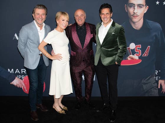 Red carpet for the New York premiere of A24 s Marty Supreme Featuring: Robert Herjavec, Barbara Corcoran, Kevin O Leary and Daniel Lubetzky Where: New York, New York, United States When: 16 Dec 2025 Credit: Janet Mayer INSTARimages.com EDITORIAL USE ONLY. NOT FOR USE BY NEWSPAPERS BASED IN THE UK. Copyright: xx instar55342477
