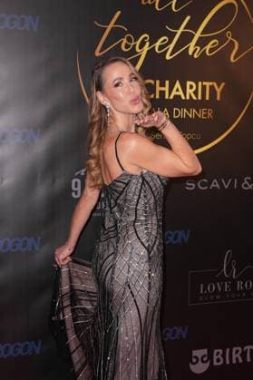 All Together Charity Gala. Sylvia Walker beim der All Together Charity-Gala 2025 im WinterVarieté in Heidelberg. Heidelberg WinterVariete Baden-Württemberg