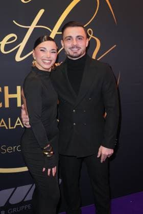 All Together Charity Gala. Sergiu und Anastasia Maruster beim der All Together Charity-Gala 2025 im WinterVarieté in Heidelberg. Heidelberg WinterVariete Baden-Württemberg