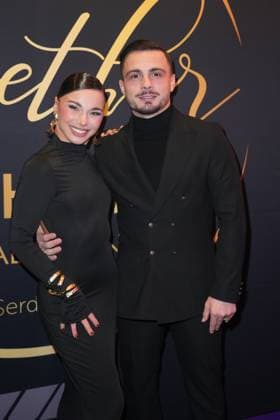 All Together Charity Gala. Sergiu und Anastasia Maruster beim der All Together Charity-Gala 2025 im WinterVarieté in Heidelberg. Heidelberg WinterVariete Baden-Württemberg