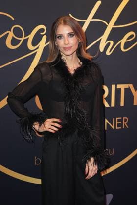 All Together Charity Gala. Cathy Hummels beim der All Together Charity-Gala 2025 im WinterVarieté in Heidelberg. Heidelberg WinterVariete Baden-Württemberg