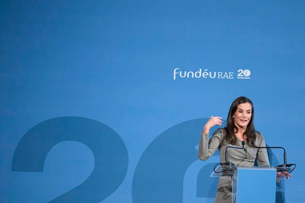 Queen Letizia attends 20th anniversary of the founding of Fundacion del Espanol Urgente Queen Letizia of Spain attends 20th anniversary of the founding of Fundacion del Espanol Urgente at Real Academia Espanola on December 17, 2025 in Madrid, Spain Photo by IMAGO MPG Madrid Real Academia Espanola Madrid Spain  Copyright: xMPGx