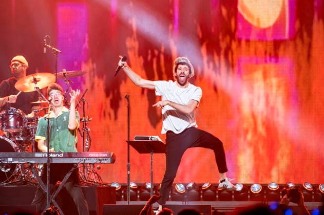 HOT 99.5 iHeartRadio Jingle Ball 2025 DC Jack Met of AJR performs during iHeartRadio Hot 99.5 s Jingle Ball 2025 Presented By Capital One at Capital One Arena on December 16, 2025 in Washington, DC. Washington DC Capital One Arena District of Columbia USA Copyright: xLisaxWalker imageSPACEx