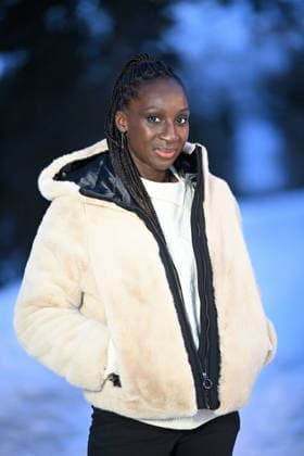 Les Arcs Film Festival - Day Five. FC LES ARCS, FRANCE - DECEMBER 17 Eye Haidara attends a photocall during Day Five of Les Arcs Film Festival on December 17, 2025 in Les Arcs, France. Photo by Franck Castel ABACAPRESS.COM Les Arcs France  Copyright: xCastelxFranck ABACAx