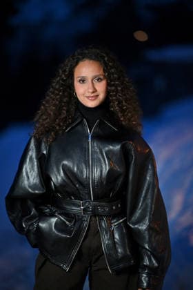 Les Arcs Film Festival - Day Five. FC LES ARCS, FRANCE - DECEMBER 17 Oulaya Amamra attends a photocall during Day Five of Les Arcs Film Festival on December 17, 2025 in Les Arcs, France. Photo by Franck Castel ABACAPRESS.COM Les Arcs France  Copyright: xCastelxFranck ABACAx