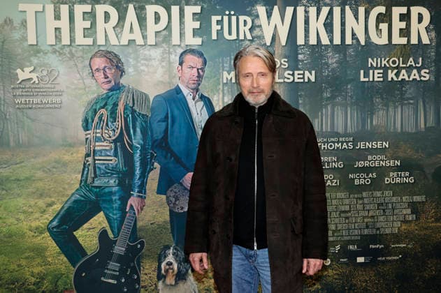 Mads Mikkelsen bei der Premiere des Kinofilms Therapie für Wikinger Den sidste viking The Last Viking im Kino im Delphi-Filmpalast. Berlin, 17.12.2025