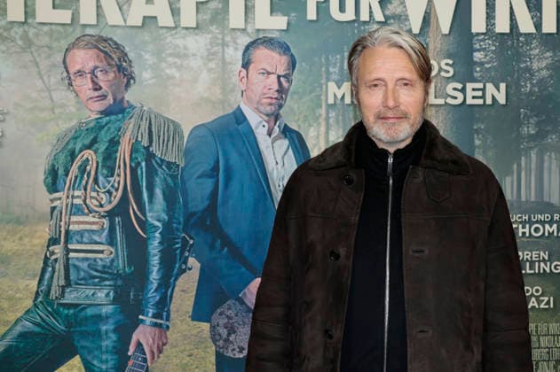 Mads Mikkelsen bei der Premiere des Kinofilms Therapie für Wikinger Den sidste viking The Last Viking im Kino im Delphi-Filmpalast. Berlin, 17.12.2025