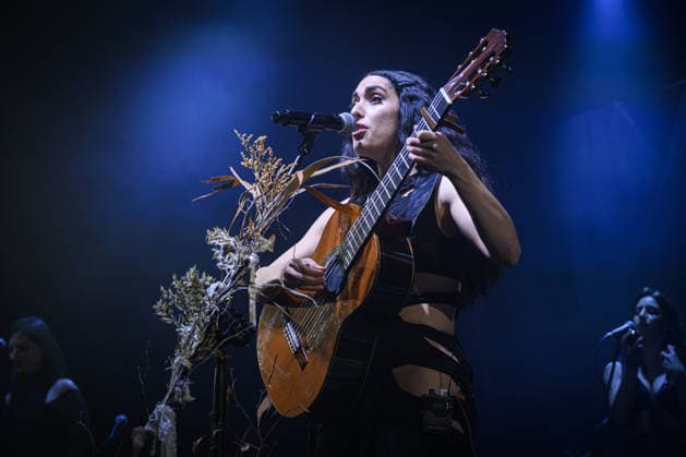 Music Concert - La NINA - Furesta Europa Tour The Neapolitan female singer-songwriter La Nina pseudonym of Carola Moccia - performs live for the Furesta Europa Tour at at Atlantico Club on December 17, 2025 in Rome, Italy Rome Atlantico Italy Copyright: xRobertoxBettacchix xLiveMediax LPM_2198467