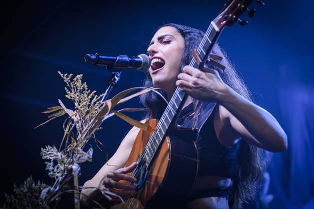 Music Concert - La NINA - Furesta Europa Tour The Neapolitan female singer-songwriter La Nina pseudonym of Carola Moccia - performs live for the Furesta Europa Tour at at Atlantico Club on December 17, 2025 in Rome, Italy Rome Atlantico Italy Copyright: xRobertoxBettacchix xLiveMediax LPM_2198471