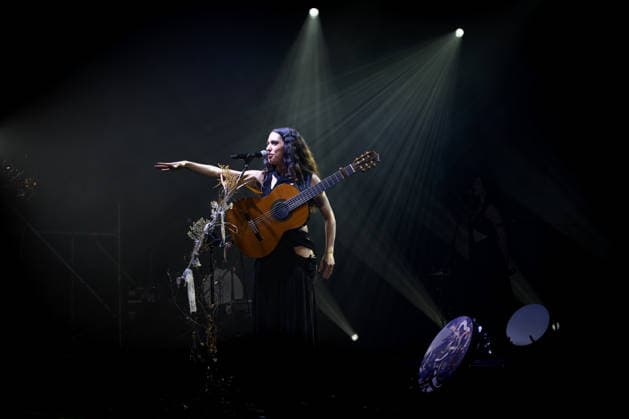 Music Concert - La NINA - Furesta Europa Tour The Neapolitan female singer-songwriter La Nina pseudonym of Carola Moccia - performs live for the Furesta Europa Tour at at Atlantico Club on December 17, 2025 in Rome, Italy Rome Atlantico Italy Copyright: xRobertoxBettacchix xLiveMediax LPM_2198478