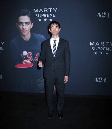 December 16, 2025, New York, Ny, United States: Koto Kawaguchi attends A24 s Marty Supreme New York Premiere. Held at Regal Times Square in New York. Zuma Press December 16, 2025. New York United States - ZUMAp281 20251216_zea_p281_282 Copyright: xPhotoxImagexPressx