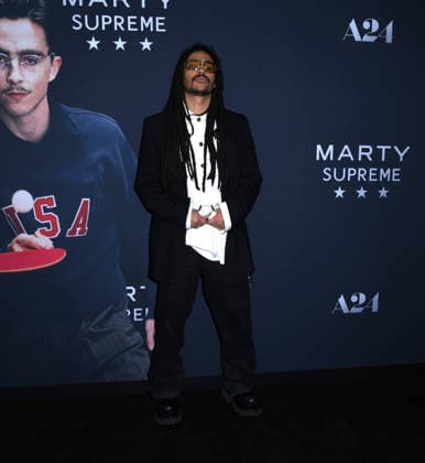 December 16, 2025, New York, Ny, United States: Luka Sabbat attends A24 s Marty Supreme New York Premiere. Held at Regal Times Square in New York. Zuma Press December 16, 2025. New York United States - ZUMAp281 20251216_zea_p281_283 Copyright: xPhotoxImagexPressx