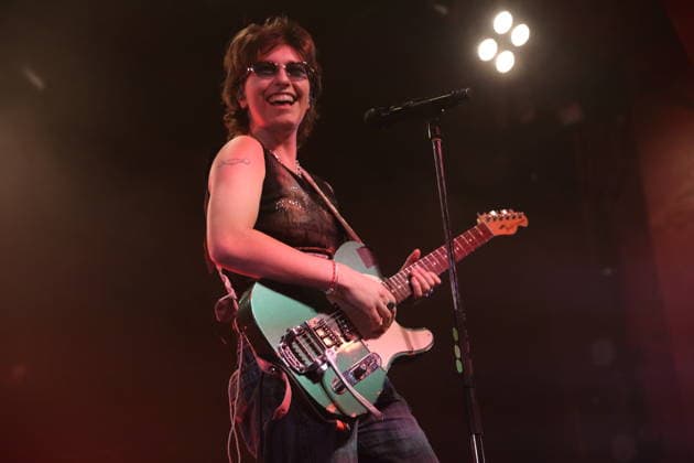 Mikaela Mullaney Straus alias King Princess bei einem Konzert im Astra Kulturhaus in Berlin, 17. Dezember 2025. King Princess Konzert Berlin