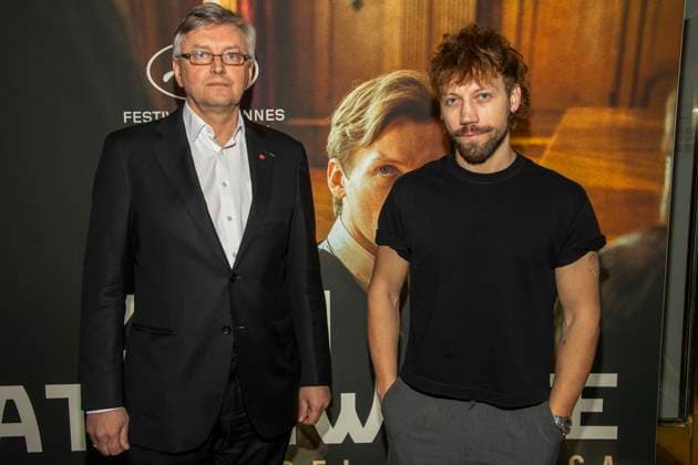 abb: Sergei Loznitsa ist ein ukrainischer Filmregisseur mit Alexander Alexandrowitsch Kusnezow ist ein ukrainisch-russischer Filmschauspieler zu Gast auf dem roten Teppich bei der Berlin Premiere des Kino Films Zwei Staatsanwälte Staatsanwaelte im Cinema Paris Berlin am 17.12.2025 in Berlin Berlin Deutschland