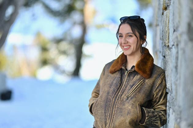 Les Arcs Film Festival - Day six. FC LES ARCS, FRANCE - DECEMBER 18 Anaide Rozam attends a photocall during Day six of Les Arcs Film Festival on December 18, 2025 in Les Arcs, France. Photo by Franck Castel ABACAPRESS.COM Les Arcs France  Copyright: xCastelxFranck ABACAx