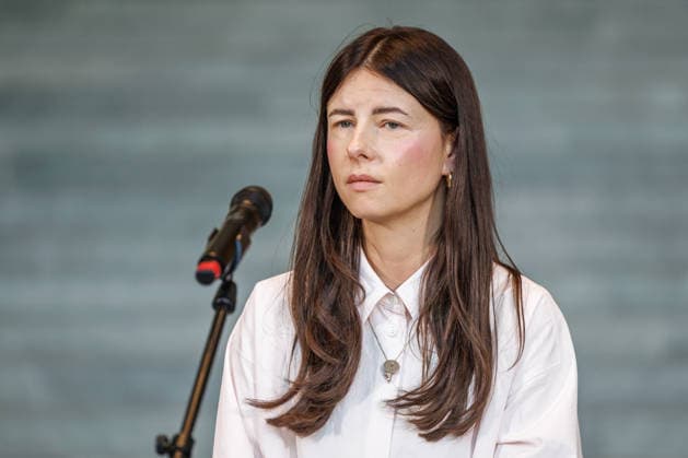 Bundeskabinett Balbina Jagielska, beim Musikgipfel am 18.12.25 im Bundeskanzleramt. Berlin Berlin Deutschland Bundeskanzleramt