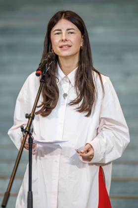 Bundeskabinett Balbina Jagielska, beim Musikgipfel am 18.12.25 im Bundeskanzleramt. Berlin Berlin Deutschland Bundeskanzleramt