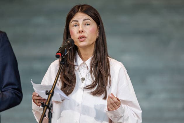 Bundeskabinett Balbina Jagielska, beim Musikgipfel am 18.12.25 im Bundeskanzleramt. Berlin Berlin Deutschland Bundeskanzleramt