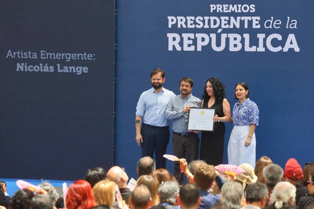 Santiago, December 18, 2025 President Gabriel Boric leads the award ceremony of the President of the Republic Awards for National Music and Performing Arts 2025 Jonnathan Oyarzun Aton Chile, Santiago Chile Aton 1113014  Copyright: JONNATHANxOYARZUN ATONxCHILE