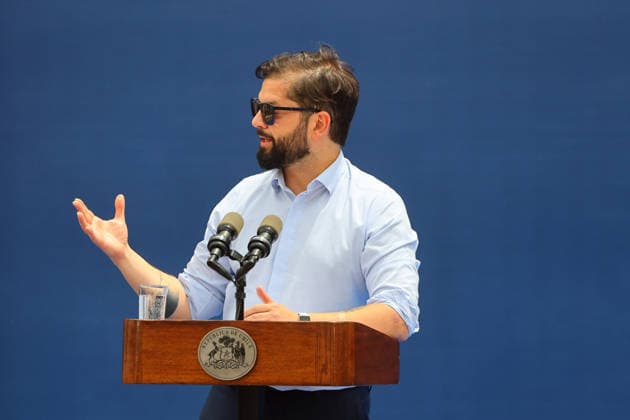 Santiago, December 18, 2025 President Gabriel Boric leads the award ceremony of the President of the Republic Awards to National Music and Performing Arts 2025 Jonnathan Oyarzun Aton Chile, Santiago Chile Aton 1113039  Copyright: JONNATHANxOYARZUN ATONxCHILE