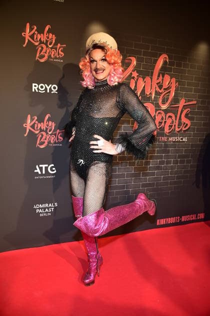 PREMIERE VON ãKINKY BOOTS Ð THE MUSICALÒ Gloria Viagra, Trvestiekünstler PREMIERE VON ãKINKY BOOTS Ð THE MUSICALÒ im Berliner Admiralspalast in Berlin am 18.12.2025