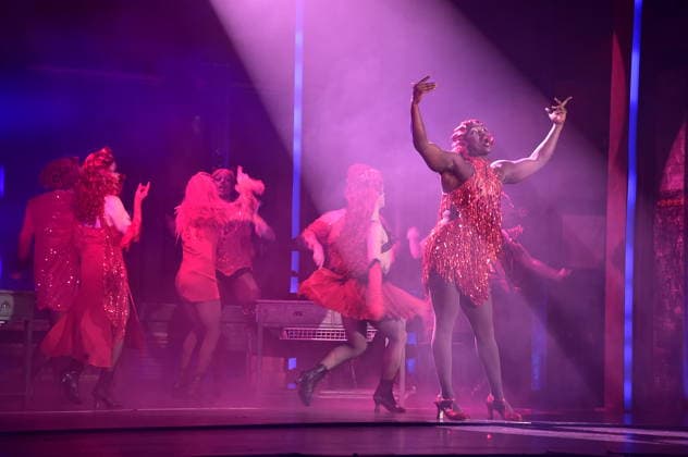 PREMIERE VON ãKINKY BOOTS Ð THE MUSICALÒ Buehnenshow PREMIERE VON ãKINKY BOOTS Ð THE MUSICALÒ im Berliner Admiralspalast in Berlin am 18.12.2025