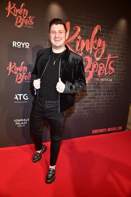 PREMIERE VON ãKINKY BOOTS Ð THE MUSICALÒ Sebastian Raetzel, Sänger Basballs PREMIERE VON ãKINKY BOOTS Ð THE MUSICALÒ im Berliner Admiralspalast in Berlin am 18.12.2025