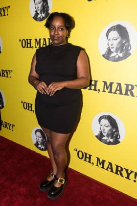 December 18, 2025, London, England, United Kingdom: LOLLY ADEFOPE attends Oh, Mary! opening night premiere at the Trafalgar Theatre. London United Kingdom - ZUMAs371 20251218_zip_s371_009 Copyright: xWiktorxSzymanowiczx
