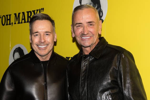 December 18, 2025, London, England, United Kingdom: DAVID FURNISH (L) and DJ FAT TONY attend Oh, Mary! opening night premiere at the Trafalgar Theatre. London United Kingdom - ZUMAs371 20251218_zip_s371_038 Copyright: xWiktorxSzymanowiczx