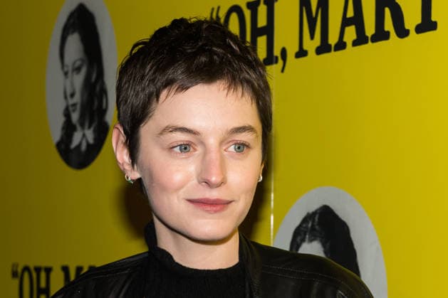 December 18, 2025, London, England, United Kingdom: EMMA CORRIN attends Oh, Mary! opening night premiere at the Trafalgar Theatre. London United Kingdom - ZUMAs371 20251218_zip_s371_042 Copyright: xWiktorxSzymanowiczx
