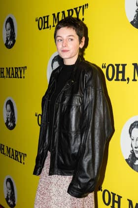 December 18, 2025, London, England, United Kingdom: EMMA CORRIN attends Oh, Mary! opening night premiere at the Trafalgar Theatre. London United Kingdom - ZUMAs371 20251218_zip_s371_044 Copyright: xWiktorxSzymanowiczx