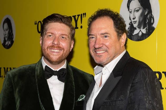 December 18, 2025, London, England, United Kingdom: LUCAS MCMAHON (L) and KEVIN MCCOLLUM attend Oh, Mary! opening night premiere at the Trafalgar Theatre. London United Kingdom - ZUMAs371 20251218_zip_s371_061 Copyright: xWiktorxSzymanowiczx