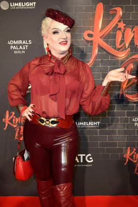 Sheila Wolf bei der Premiere des Musicals Kinky Boots - The Musical im Admiralspalast. Berlin, 18.12.2025