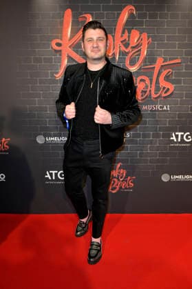 Sebastian Raetzel bei der Premiere des Musicals Kinky Boots - The Musical im Admiralspalast. Berlin, 18.12.2025