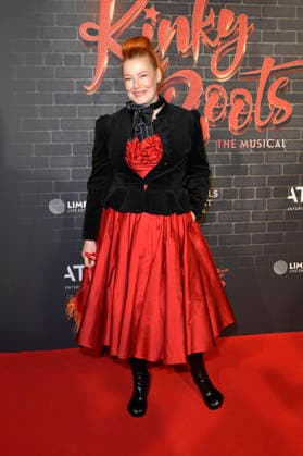 Enie van de Meiklokjes bei der Premiere des Musicals Kinky Boots - The Musical im Admiralspalast. Berlin, 18.12.2025