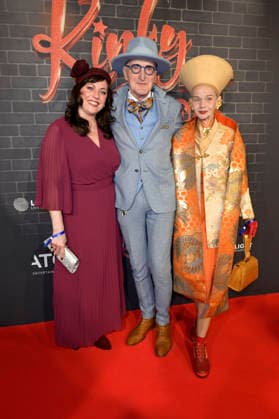 Natascha Warkulat, Günther Krabbenhöft und Britt Kanja bei der Premiere des Musicals Kinky Boots - The Musical im Admiralspalast. Berlin, 18.12.2025