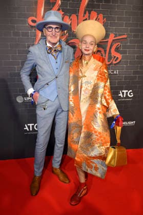 Günther Krabbenhöft und Britt Kanja bei der Premiere des Musicals Kinky Boots - The Musical im Admiralspalast. Berlin, 18.12.2025