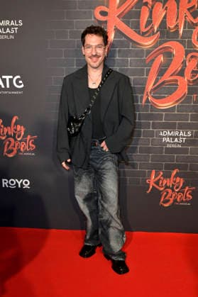 Nico Stank bei der Premiere des Musicals Kinky Boots - The Musical im Admiralspalast. Berlin, 18.12.2025