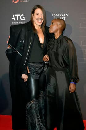 Jorge Gonzalez und Florence Kasumba bei der Premiere des Musicals Kinky Boots - The Musical im Admiralspalast. Berlin, 18.12.2025