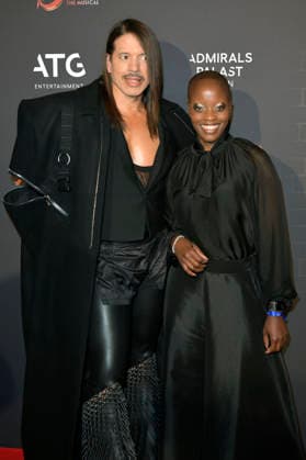 Jorge Gonzalez und Florence Kasumba bei der Premiere des Musicals Kinky Boots - The Musical im Admiralspalast. Berlin, 18.12.2025