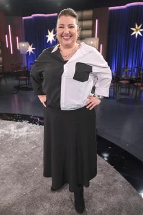 Meltem Kaptan bei der Aufzeichnung der WDR-Talkshow Kölner Treff im WDR Studio BS 3. Köln, 18.12.2025