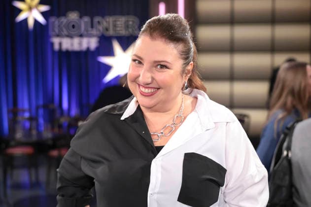 Meltem Kaptan bei der Aufzeichnung der WDR-Talkshow Kölner Treff im WDR Studio BS 3. Köln, 18.12.2025