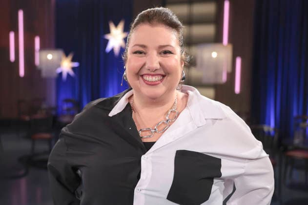 Meltem Kaptan bei der Aufzeichnung der WDR-Talkshow Kölner Treff im WDR Studio BS 3. Köln, 18.12.2025