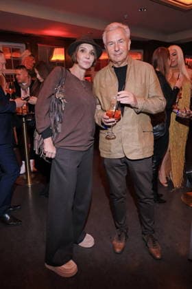 18.12.2025, Anouschka Renzi und Klaus Wowereit, Premiere von Kinky Boots - The Musical, Admiralspalast, Berlin, Berlin