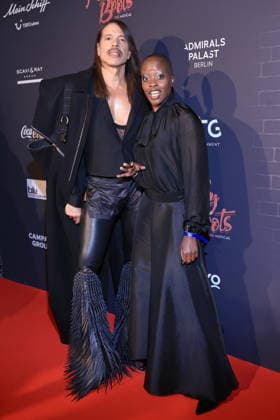 18.12.2025, Jorge Gonzalez und Florence Kasumba, Premiere von Kinky Boots - The Musical, Admiralspalast, Berlin, Berlin