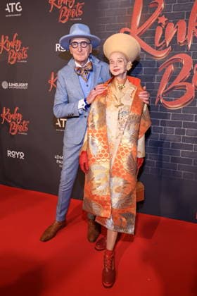 18.12.2025, Guenther Anton Krabbenhoeft und Britt Kanja, Premiere von Kinky Boots - The Musical, Admiralspalast, Berlin, Berlin