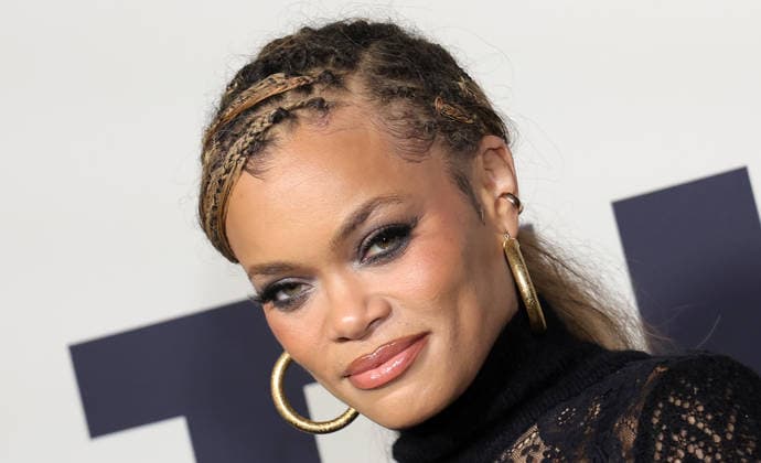 Red carpet Los Angeles premiere of Searchlight Pictures Is This Thing On? at Vidiots Featuring: Andra Day Where: Los Angeles, California, United States When: 18 Dec 2025 Credit: Faye s Vision Cover Images EDITORIAL USE ONLY. NOT FOR USE BY NEWSPAPERS BASED IN THE UK. Copyright: xx coverimg55347540